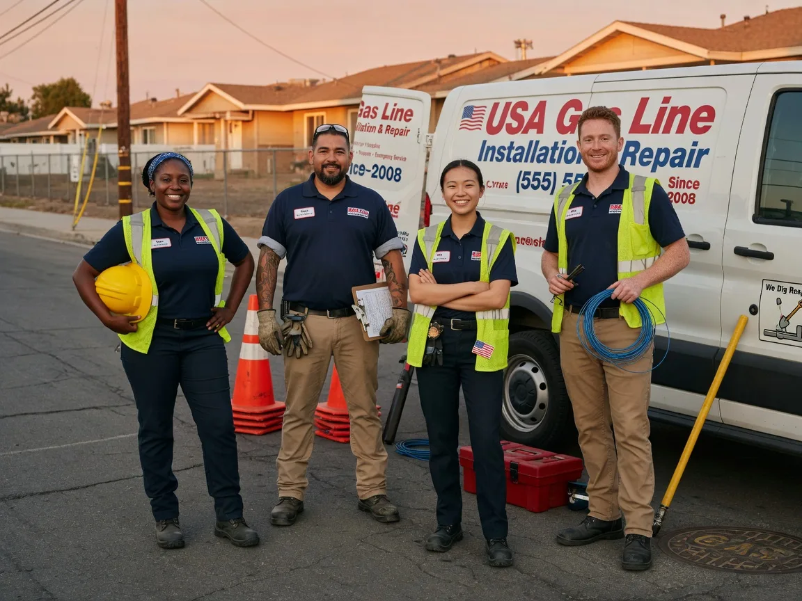 Gas Line Installation company in Point Pleasant, PA